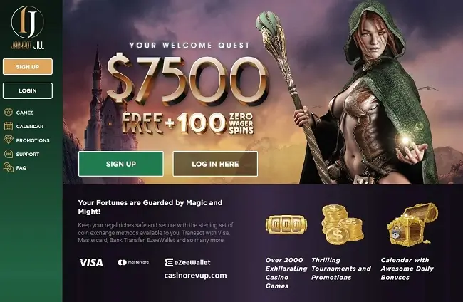 Jackpot Jill Casino NO Deposit Bonus 2024