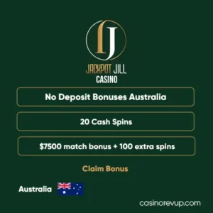 Jackpot Jill Casino No Deposit Bonus Australia