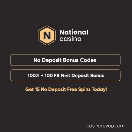 National Casino No Deposit Bonus 2024