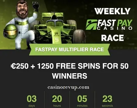 FastPacy Casino free spins