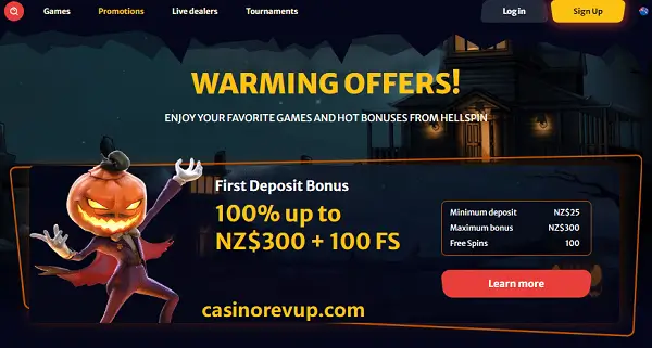 Hellspin Casino Bonuses