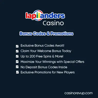 Lapilanders Casino No Deposit Bonus