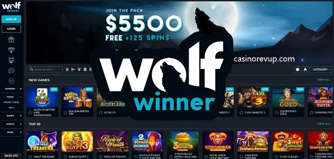 wolf winner no deposit bonus